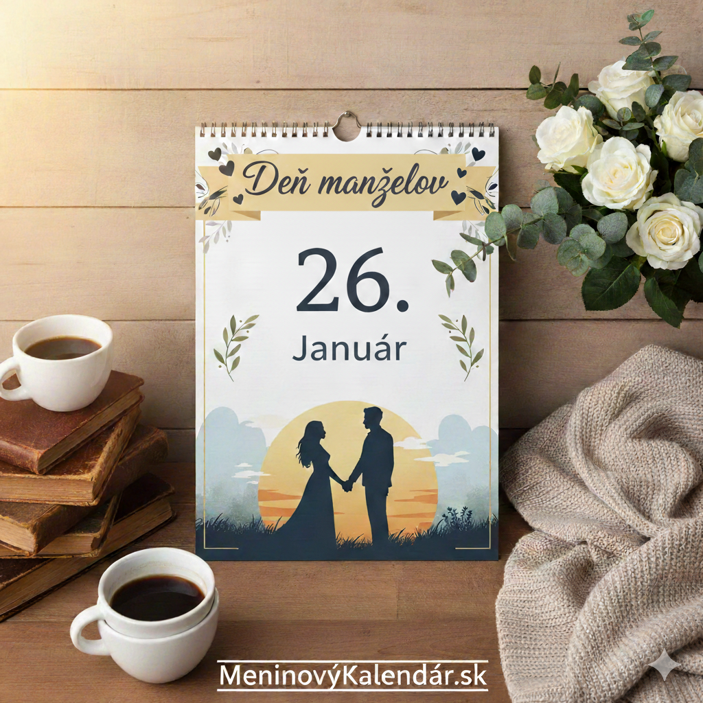 Deň manželov: Oslava partnerstva, lásky a spoločnej cesty životom 💍❤️ (26. január)