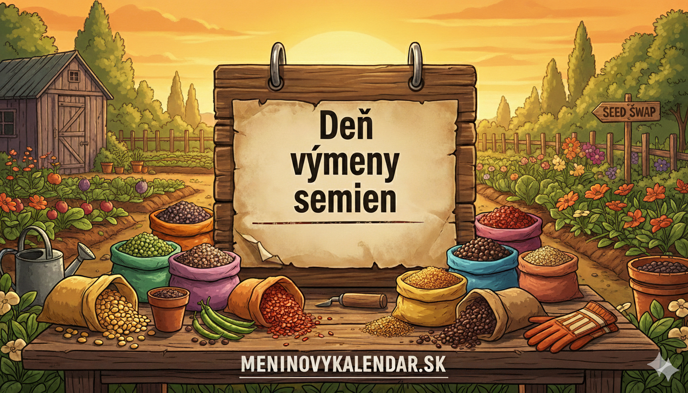 Deň výmeny semien – posledná sobota v januári (31. január 2026)