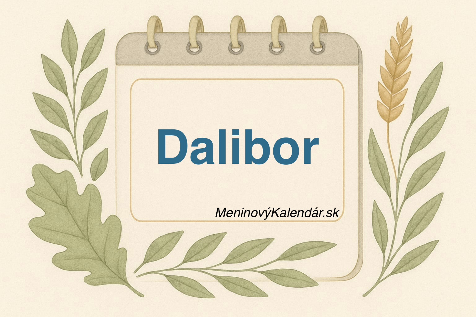 🎉 Kedy má meniny Dalibor?