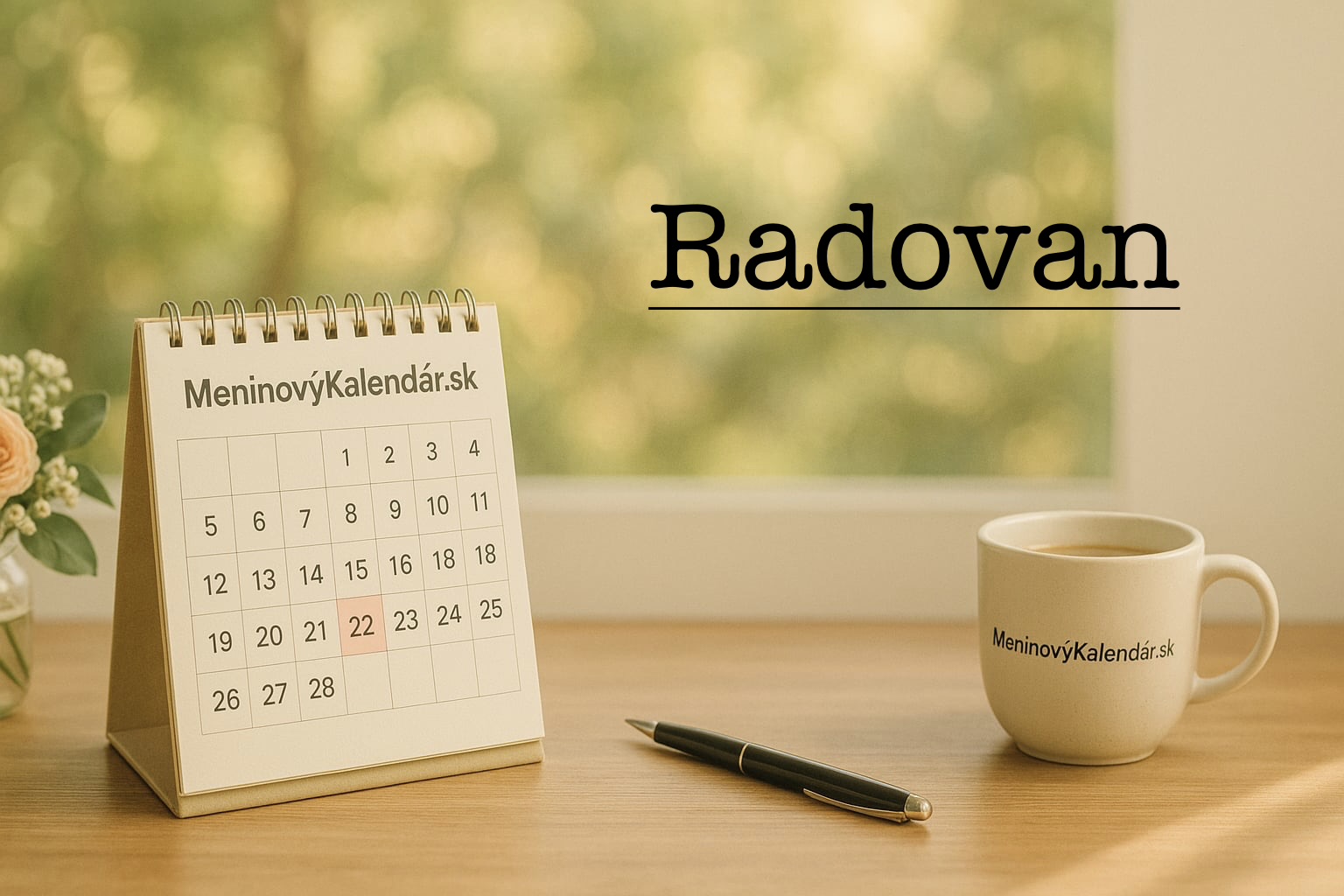 Radovan (14. január) – meniny, pôvod, história a význam mena