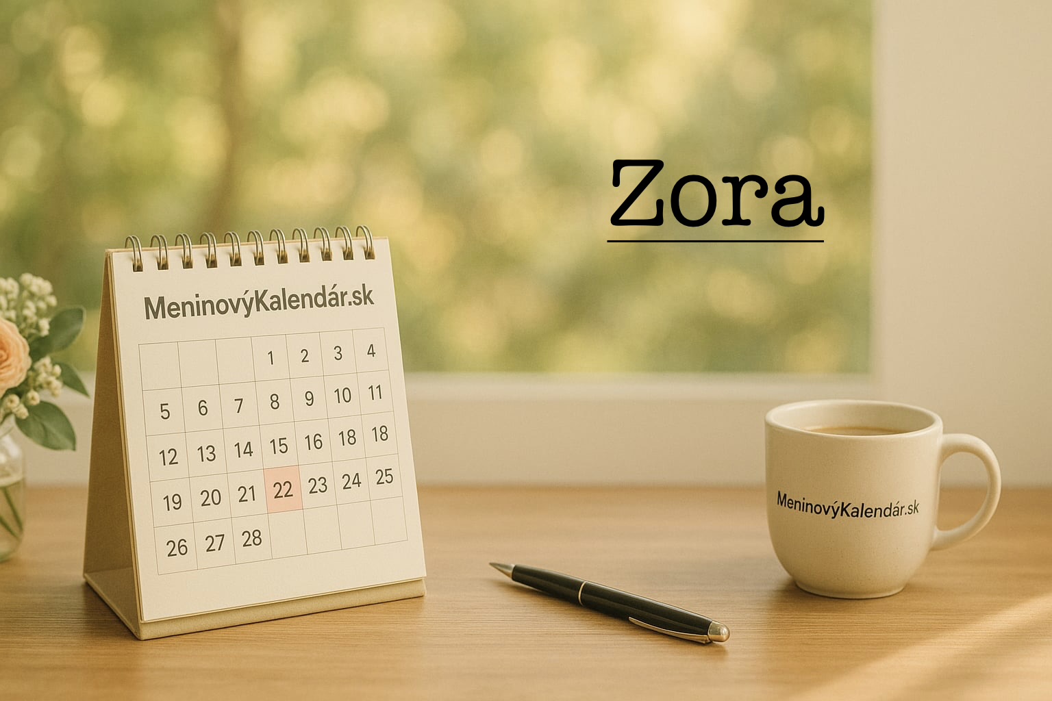 Zora (22. január) – meniny, pôvod, história a význam mena