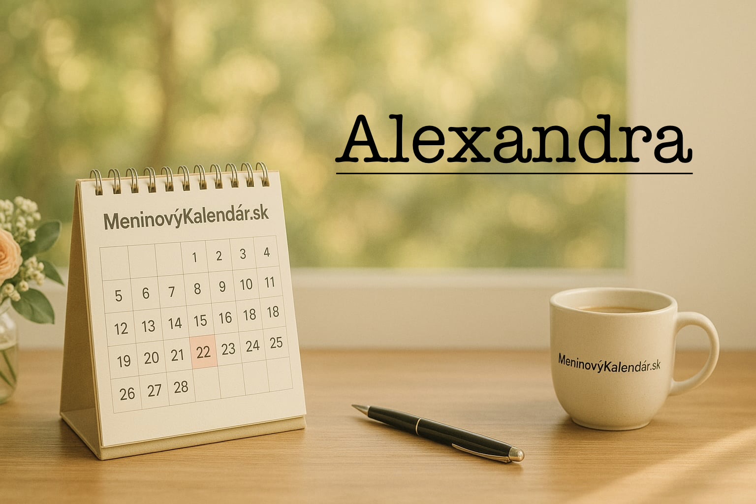 Alexandra (2. január) – meniny, pôvod, história a význam mena