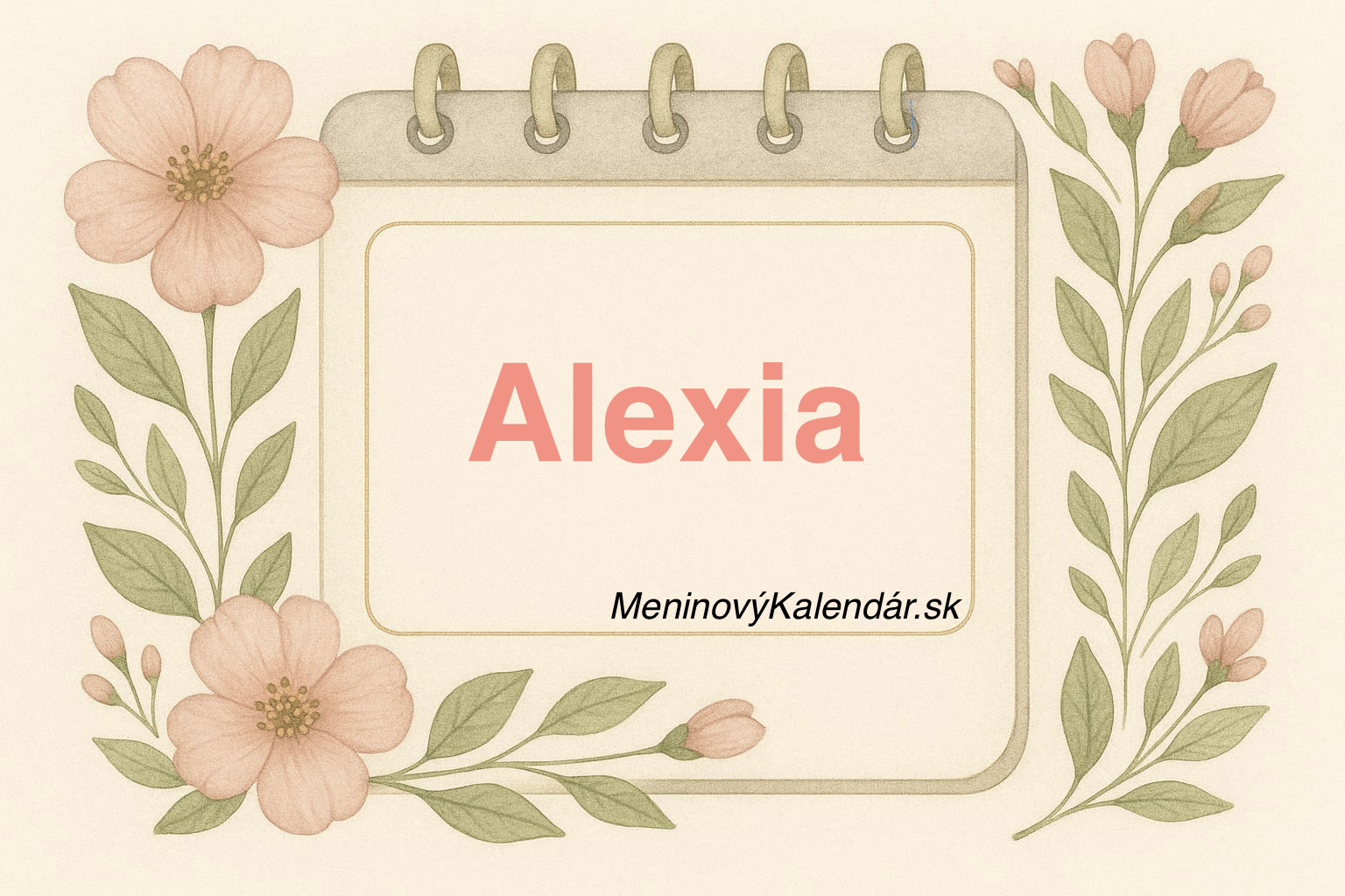 🎉 Kedy má meniny Alexia?