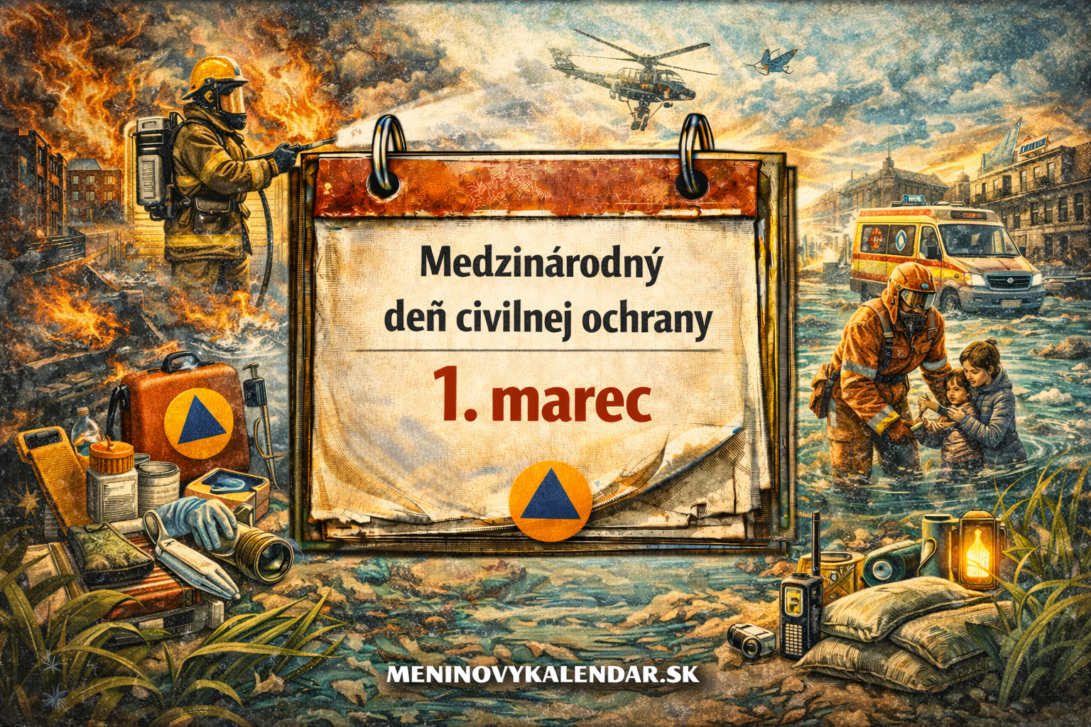 Medzinárodný deň civilnej ochrany: Štít, ktorý nás chráni v čase núdze 🛡️🆘🌍 (1. marec)