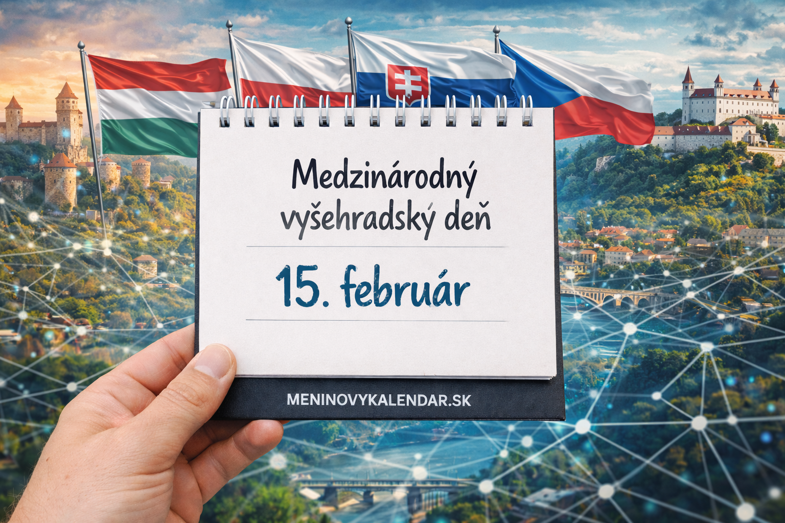 Medzinárodný vyšehradský deň: Oslava stredoeurópskeho bratstva a spoločnej cesty 🇸🇰🇨🇿🇵🇱🇭🇺✨ (15. február)