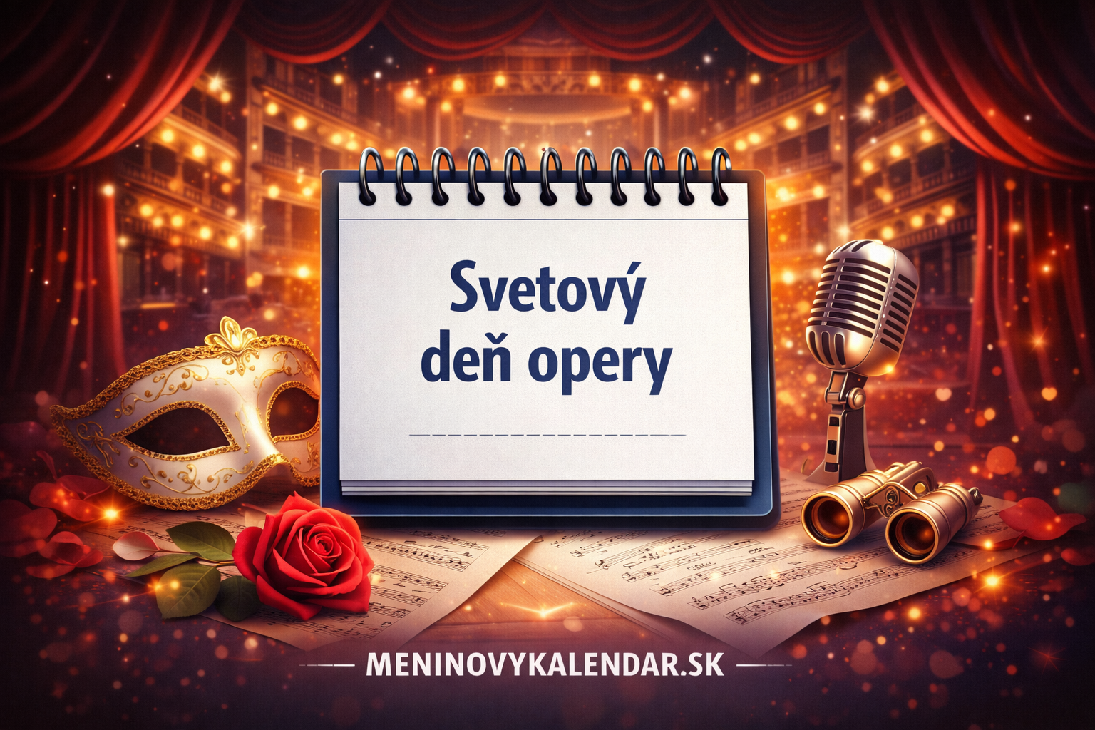 Svetový deň opery: Oslava hlasu, vášne a nesmrteľného umenia 🎭 (25. október)