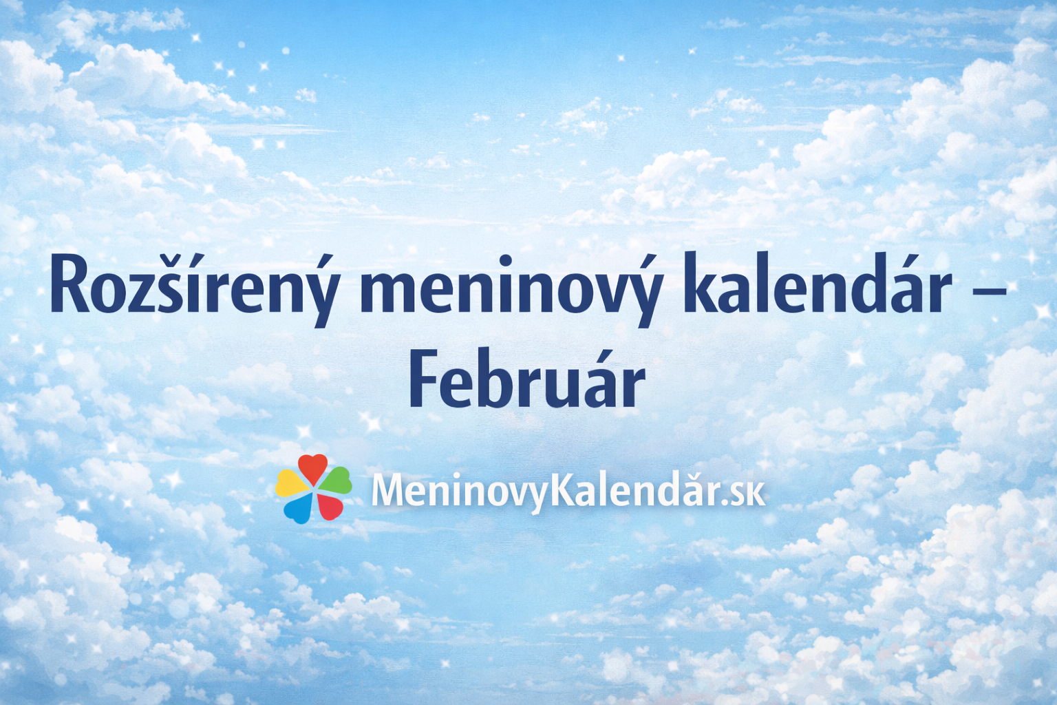 Rozšírený meninový kalendár – Február