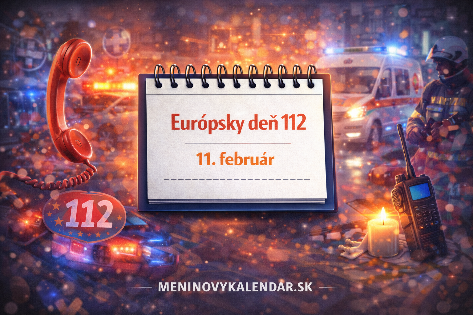 Európsky deň 112: Jedno číslo, ktoré spája Európu a zachraňuje životy 📞🇪🇺🆘 (11. február)