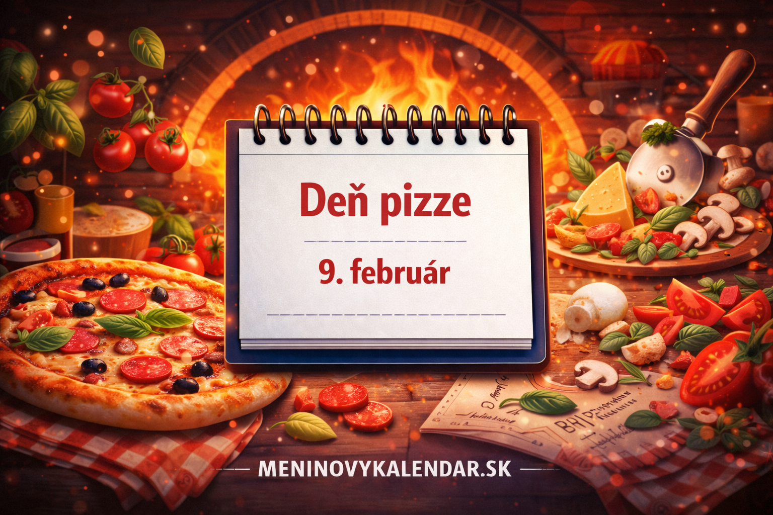 Medzinárodný deň pizze: Oslava najobľúbenejšieho jedla planéty 🍕🌎 (9. február)