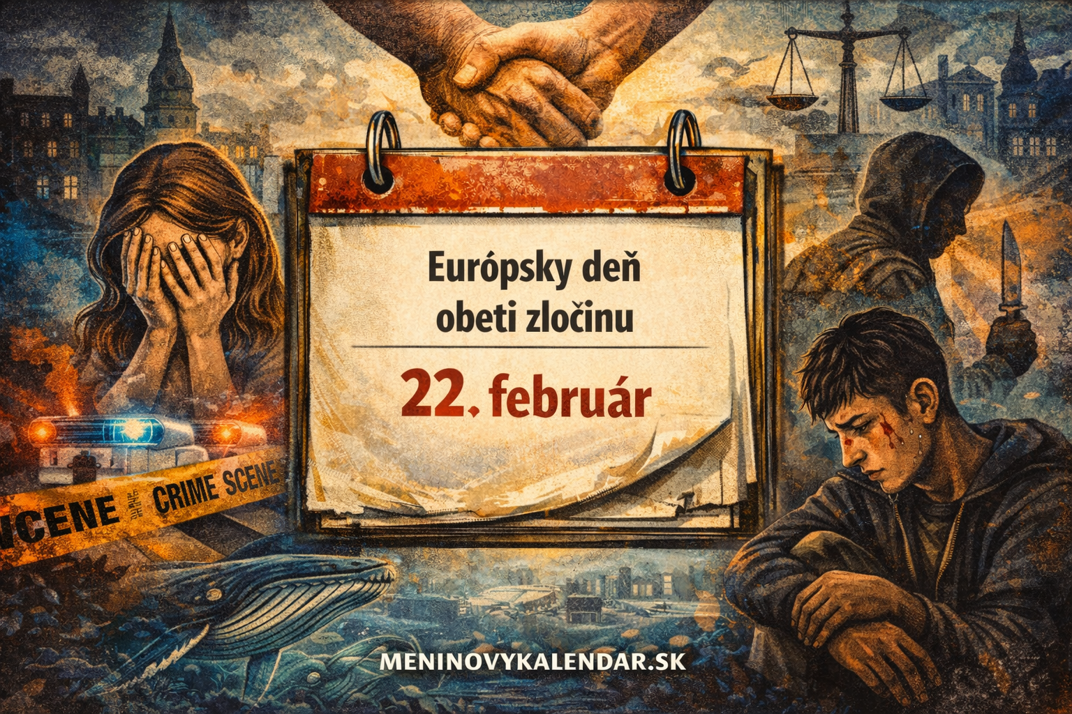 Európsky deň obetí zločinu: Hlas pre tých, ktorých umlčala nespravodlivosť ⚖️ (22. február)