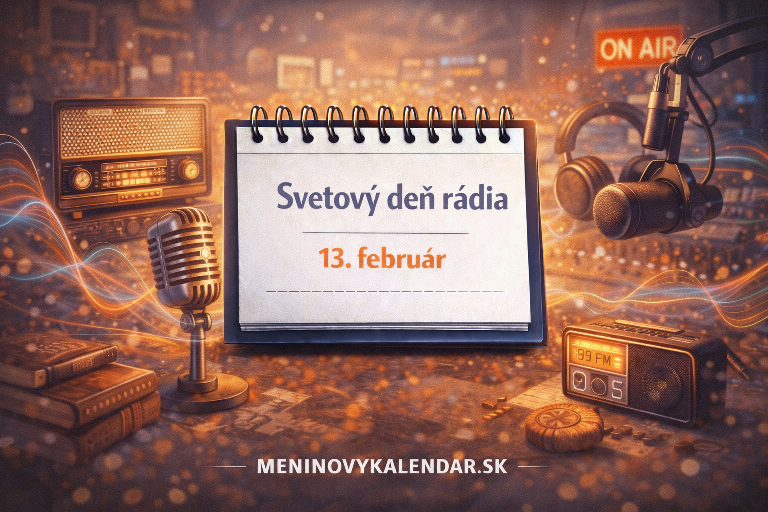 Svetový deň rádia: Hlas, ktorý spája svet a prekonáva hranice času 📻✨🌏 (13. február)