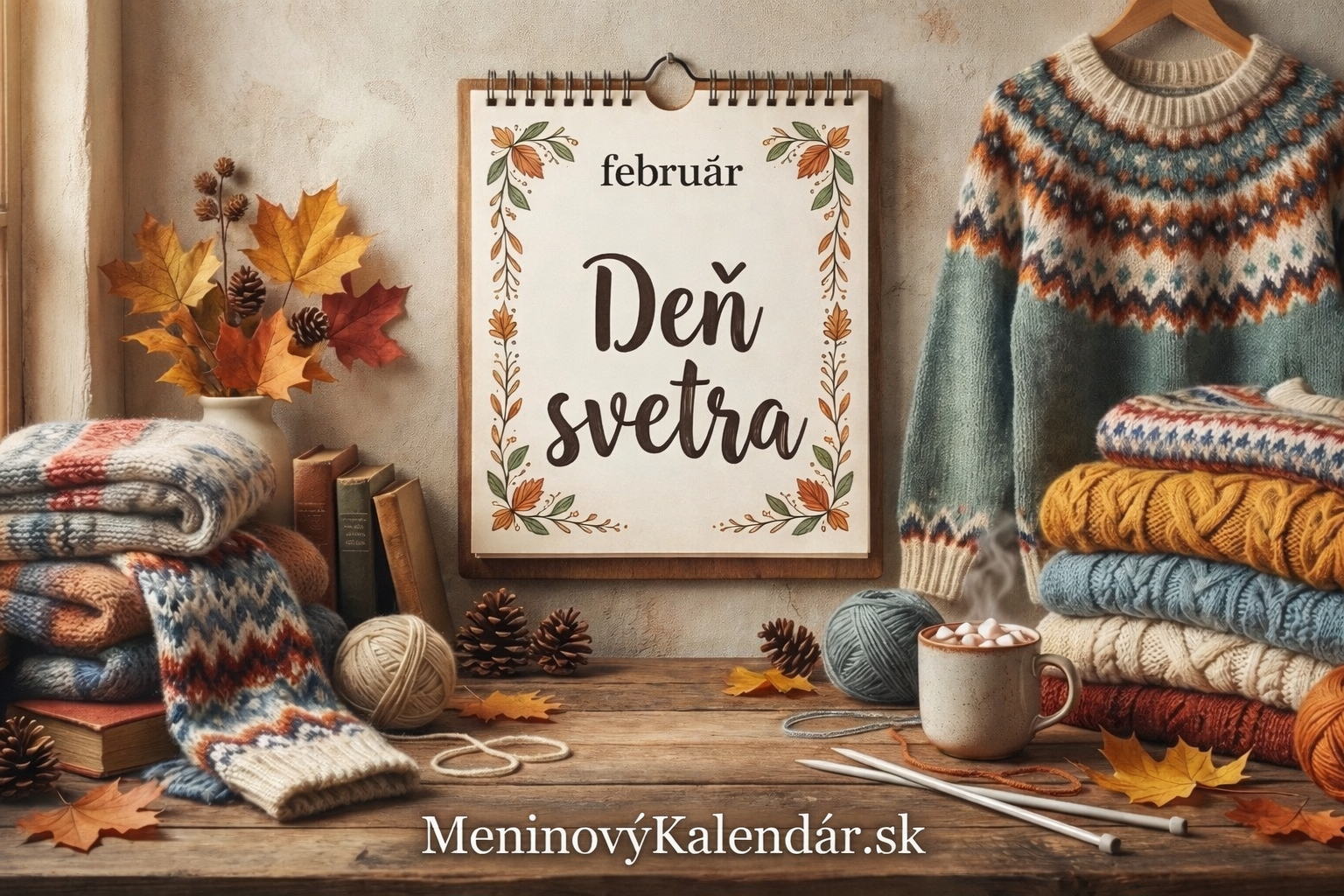 Medzinárodný deň svetra 🧶 – prvý štvrtok vo februári (5. február 2026)