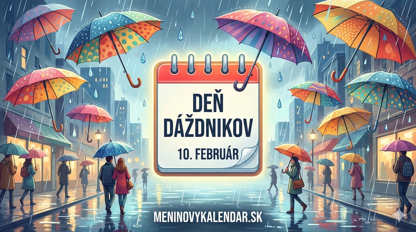 Medzinárodný deň dáždnikov: Oslava verného spoločníka, ktorý nás nikdy nenechá v štychu ☔✨ (10. február)