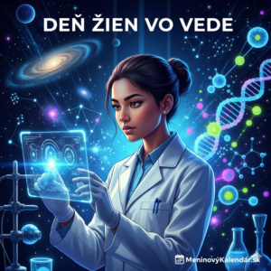 <img src="den-zien-vo-vede.jpg" 
     alt="Deň žien vo vede: Moderná ilustrácia vedkyne pracujúcej s holografickým rozhraním, obklopenej prvkami vesmíru, DNA a molekúl s logom MeninovýKalendár.sk" 
     title="Medzinárodný deň žien a dievčat vo vede - MeninovýKalendár.sk">
