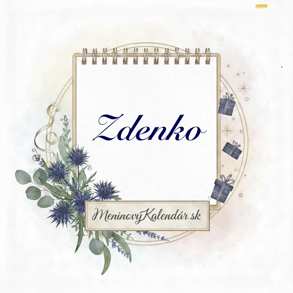 Kedy má meniny Zdenko? 🎈