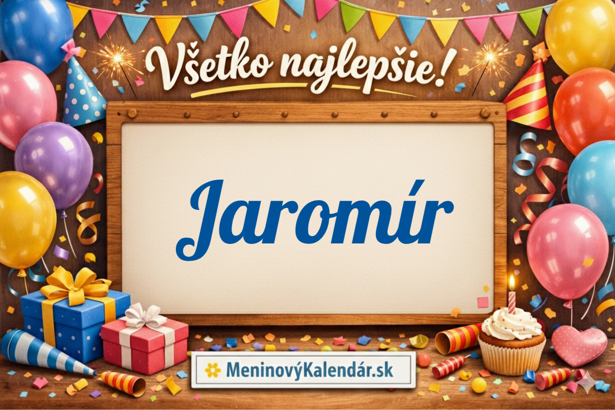 Všetko najlepšie, Jaromír! 🛡️ 65 originálnych prianí k meninám, význam mena a veľký sprievodca darčekmi ✨