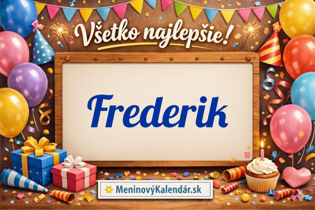 Všetko najlepšie k meninám, Frederik! 🥂 65 originálnych prianí, význam mena a tipy na darčeky, ktoré očaria každého muža ✨