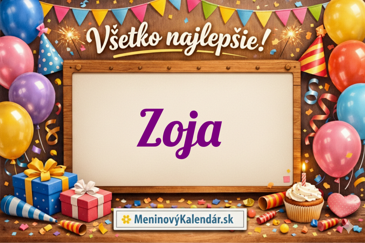 Všetko najlepšie, Zoja! 65 najkrajších prianí k meninám 🌸✨