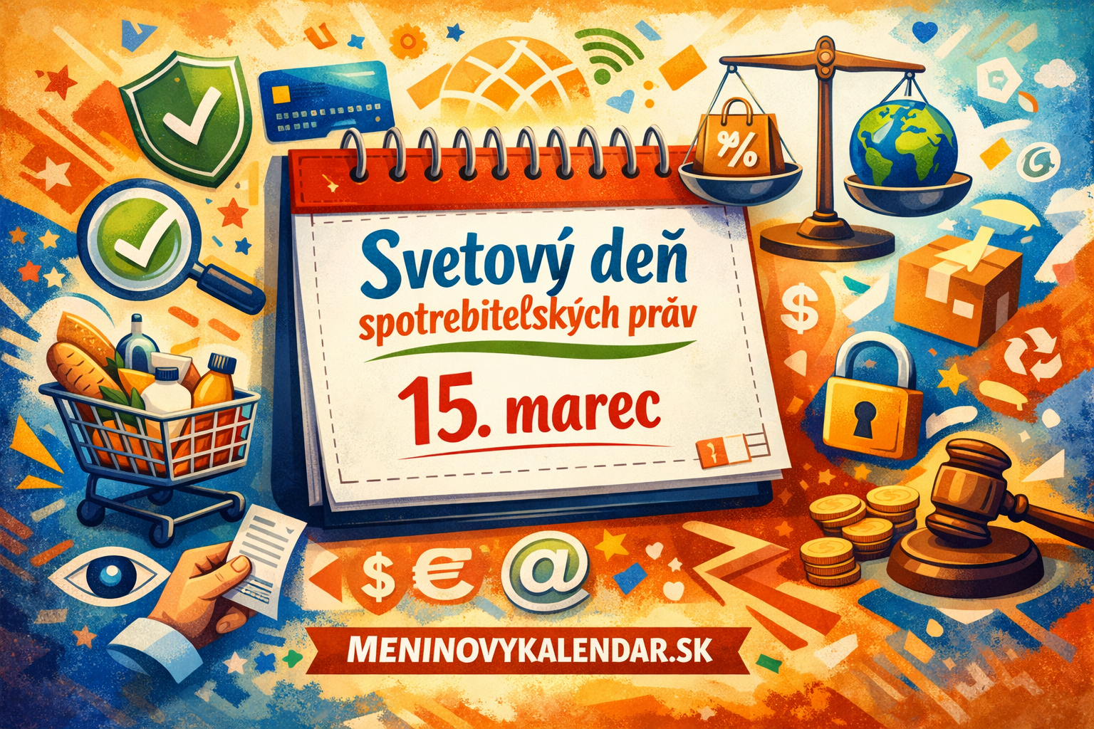 Svetový deň spotrebiteľských práv: Váš hlas má na trhu väčšiu silu, než si myslíte 🛒⚖️🛡️ (15. marec)