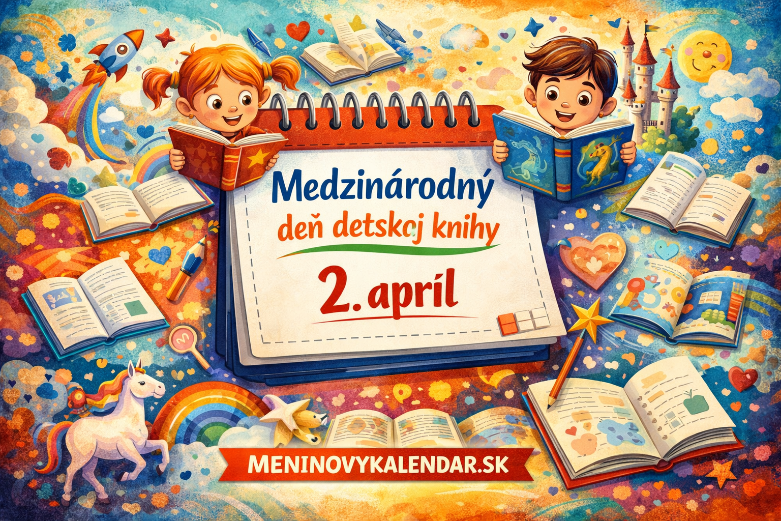 Medzinárodný deň detskej knihy: Kde začína cesta k nekonečnej fantázii 📚✨👑 (2. apríl)