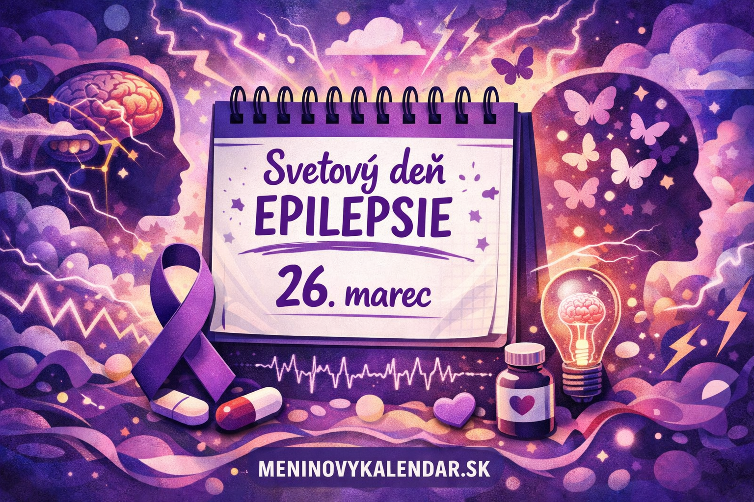 Svetový deň epilepsie 💜🧠 (26. marec)