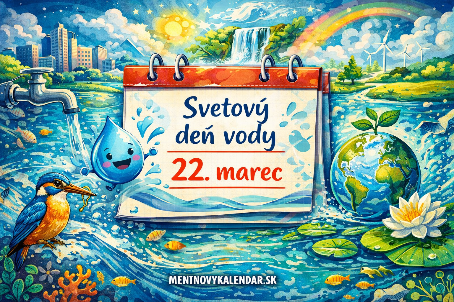 Svetový deň vody: Prečo je „modré zlato“ najvzácnejšou komoditou vesmíru? 💧🌍💙 (22. marec)