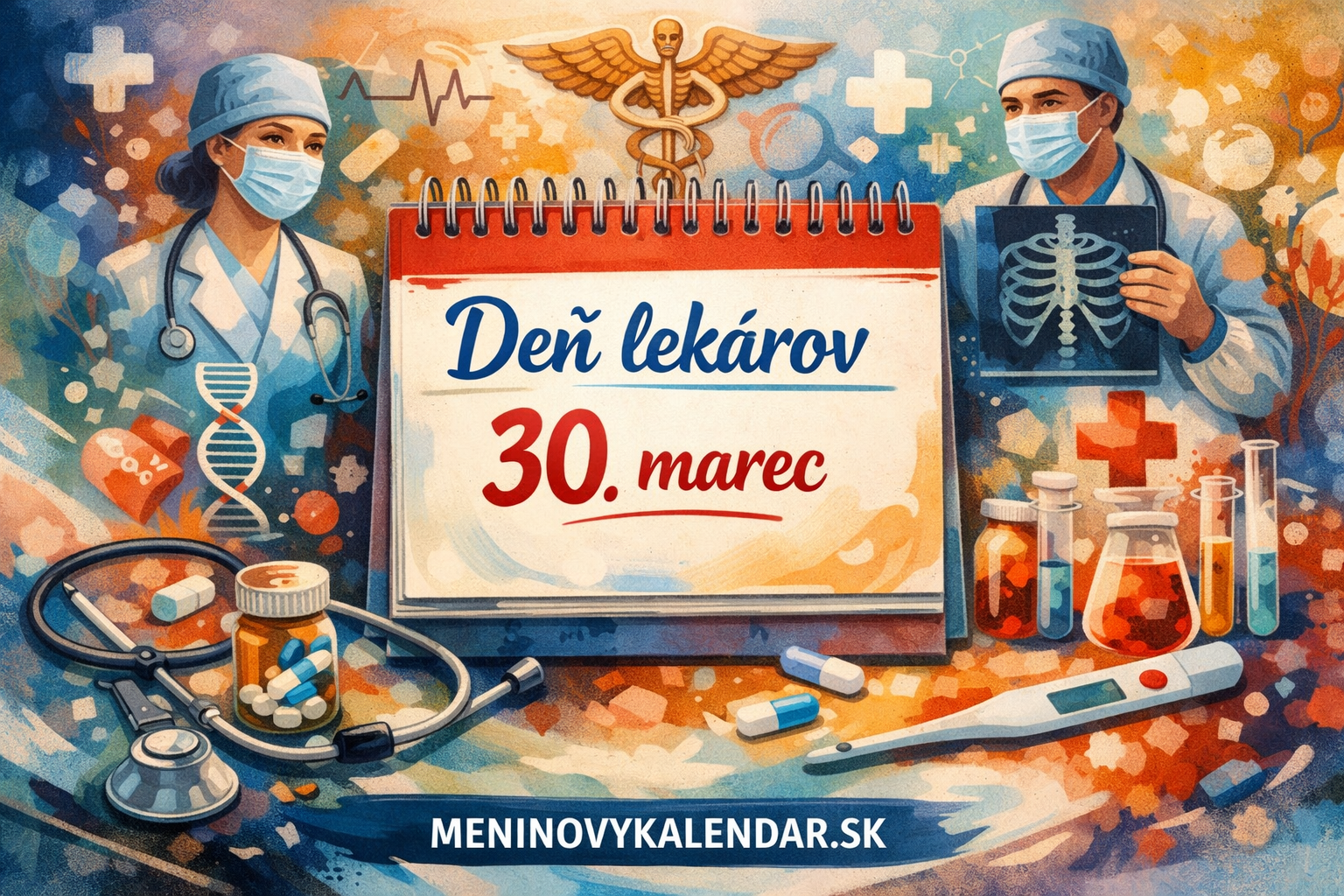 Deň lekárov: Oslava hrdinov v bielych plášťoch a cesta k modernému uzdravovaniu 🩺👨‍⚕️👩‍⚕️✨ (30. marec)