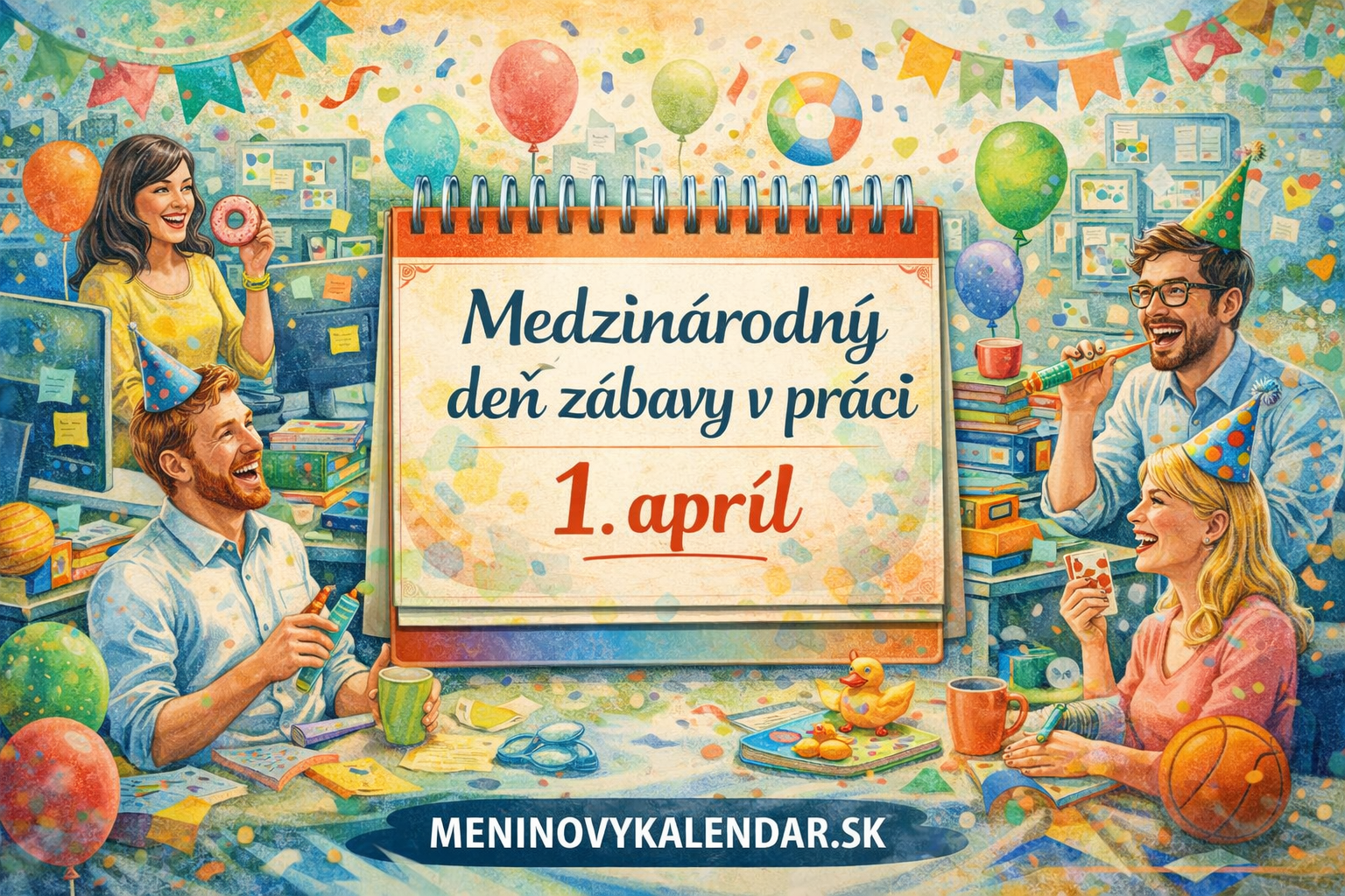 Medzinárodný deň zábavy v práci: Prečo je smiech tou najlepšou biznis stratégiou? 🤡🚀💼 (1. apríl)