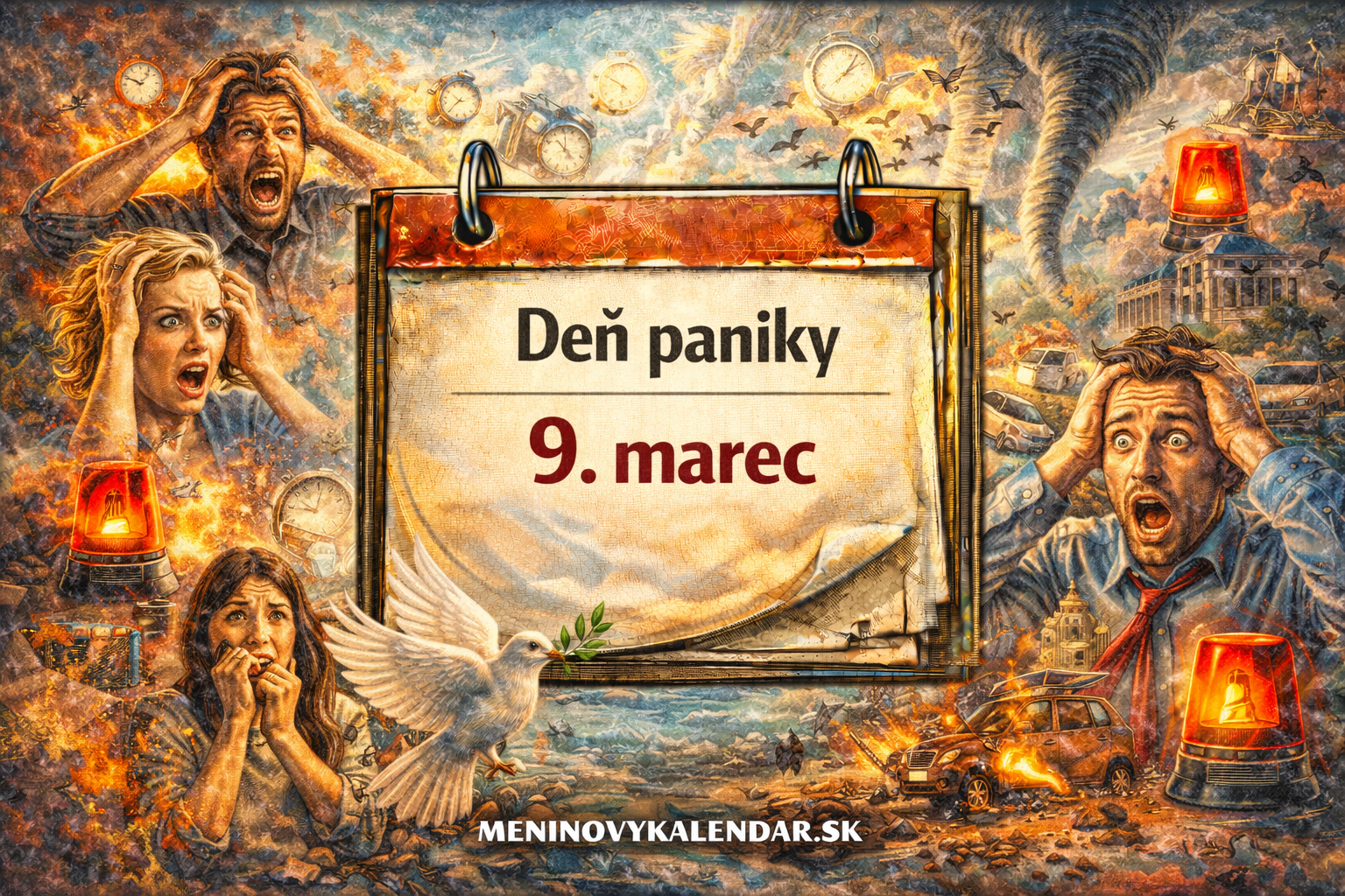 Deň paniky: Prečo by sme si občas mali dovoliť „vybuchnúť“? 😱🌪️🧘 (9. marec)