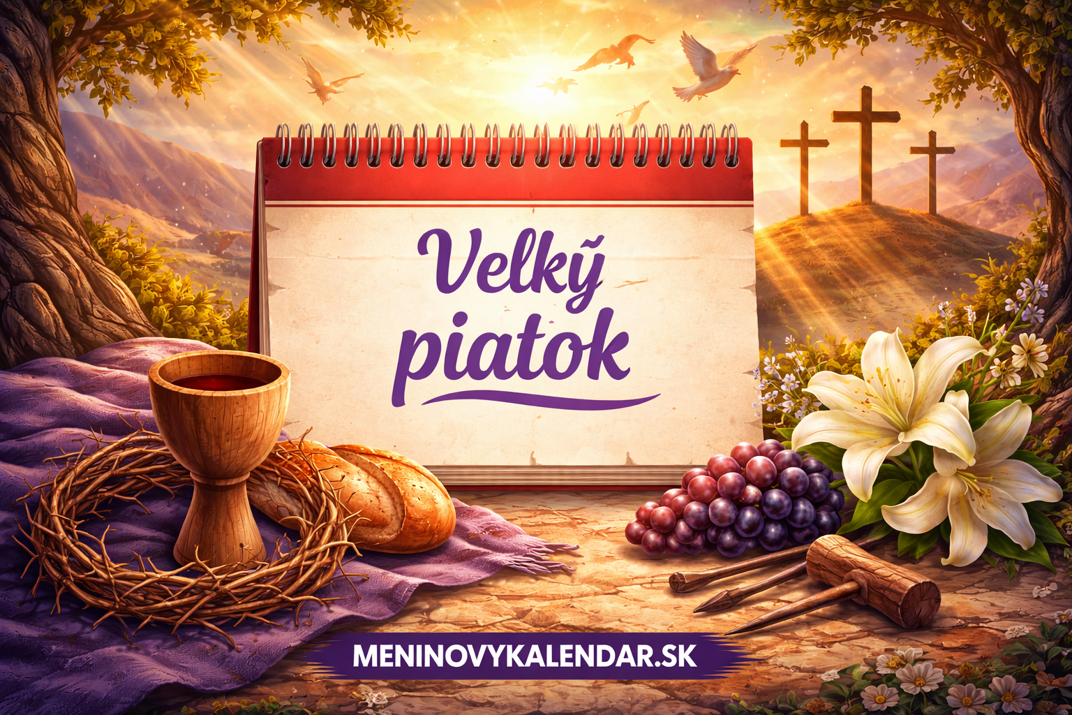 Veľký piatok: Deň najväčšej obety, ticha a duchovnej hĺbky ✝️🌑🕯️