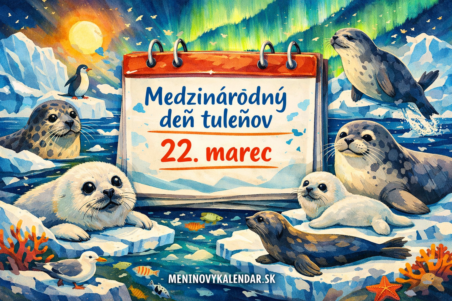 Medzinárodný deň tuleňov: Elegantní plavci a strážcovia morských hlbín 🌊🦦🧊 (22. marec)