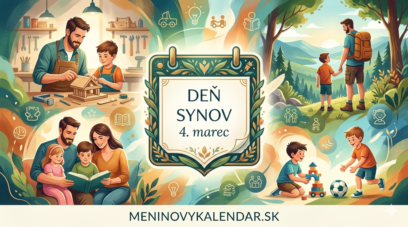 Deň synov: Oslava budúcich mužov a sila rodinného puta 👦💙🌟 (4. marec)
