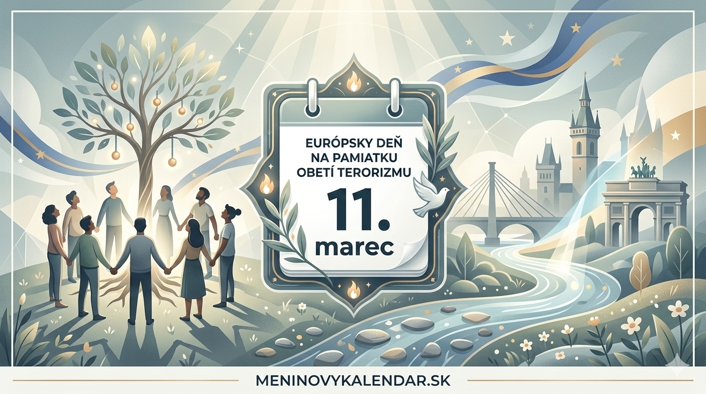 Európsky deň na pamiatku obetí terorizmu: Deň, kedy ticho hovorí hlasnejšie než výbuchy 🕊️🕯️🇪🇺 (11. marec)