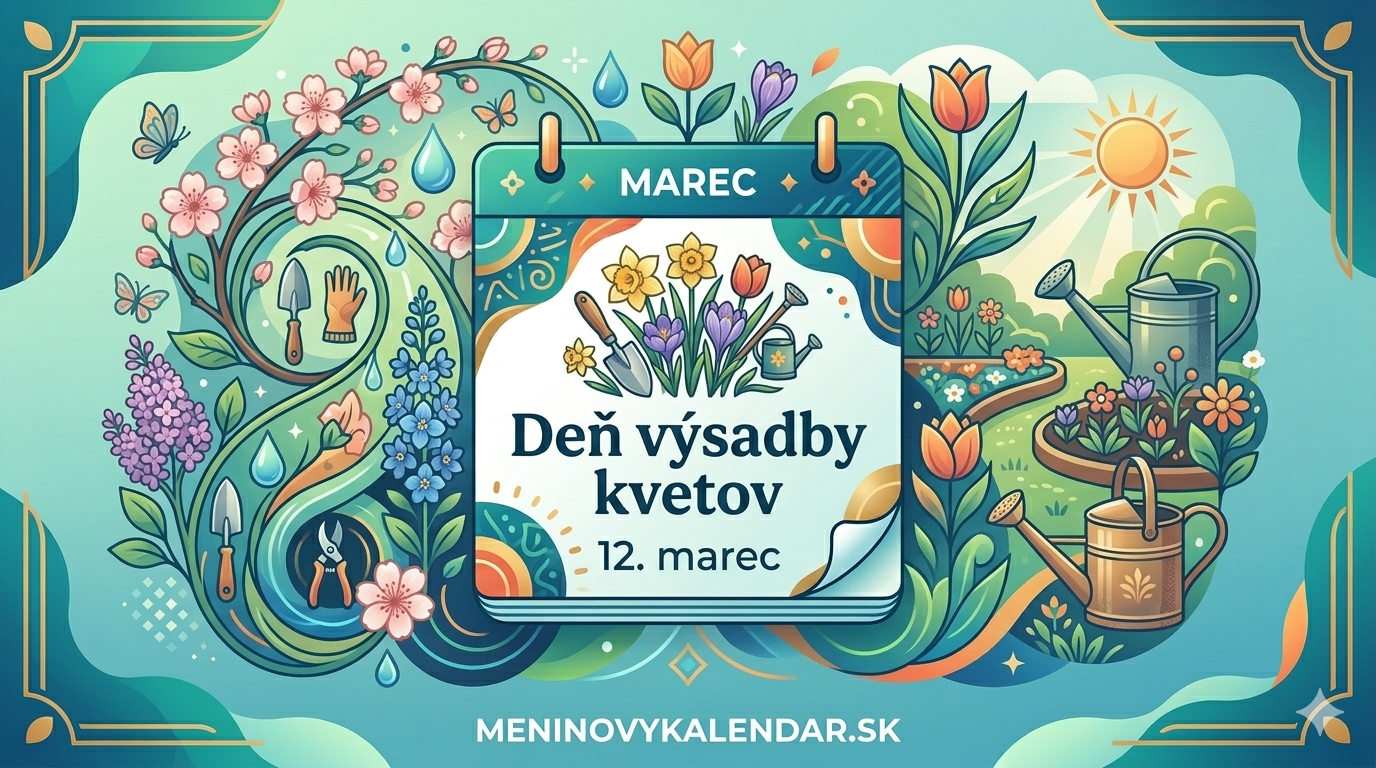 Deň výsadby kvetov: Premeňte svet na farebnejšie miesto 🌷🌻✨ (12. marec)