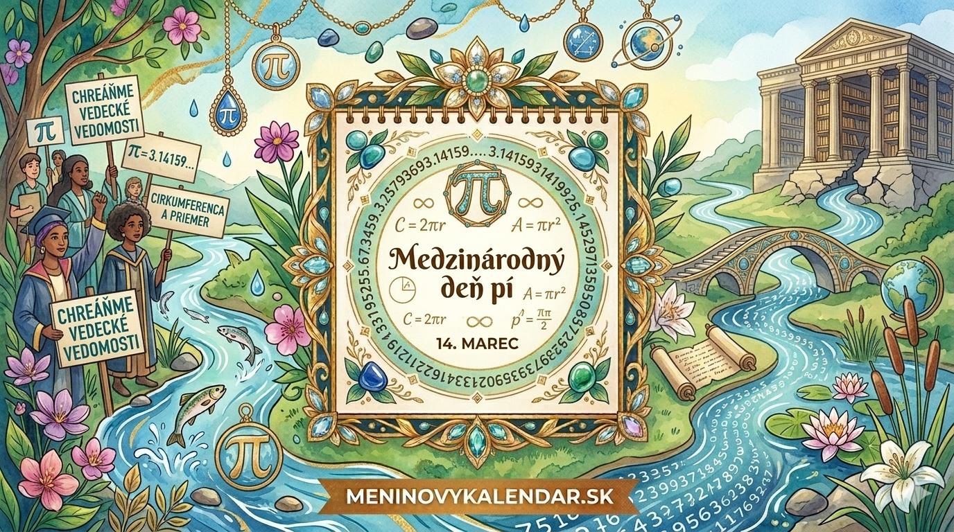 Medzinárodný deň pí: Oslava čísla, ktoré nemá konca 🥧🔢✨ (14. marec)