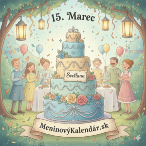 <img src="cesta-k-obrazku.jpg" alt="Prianie k meninám pre Svetlanu s tortou, oslavou v pozadí a textom 15. marec">
