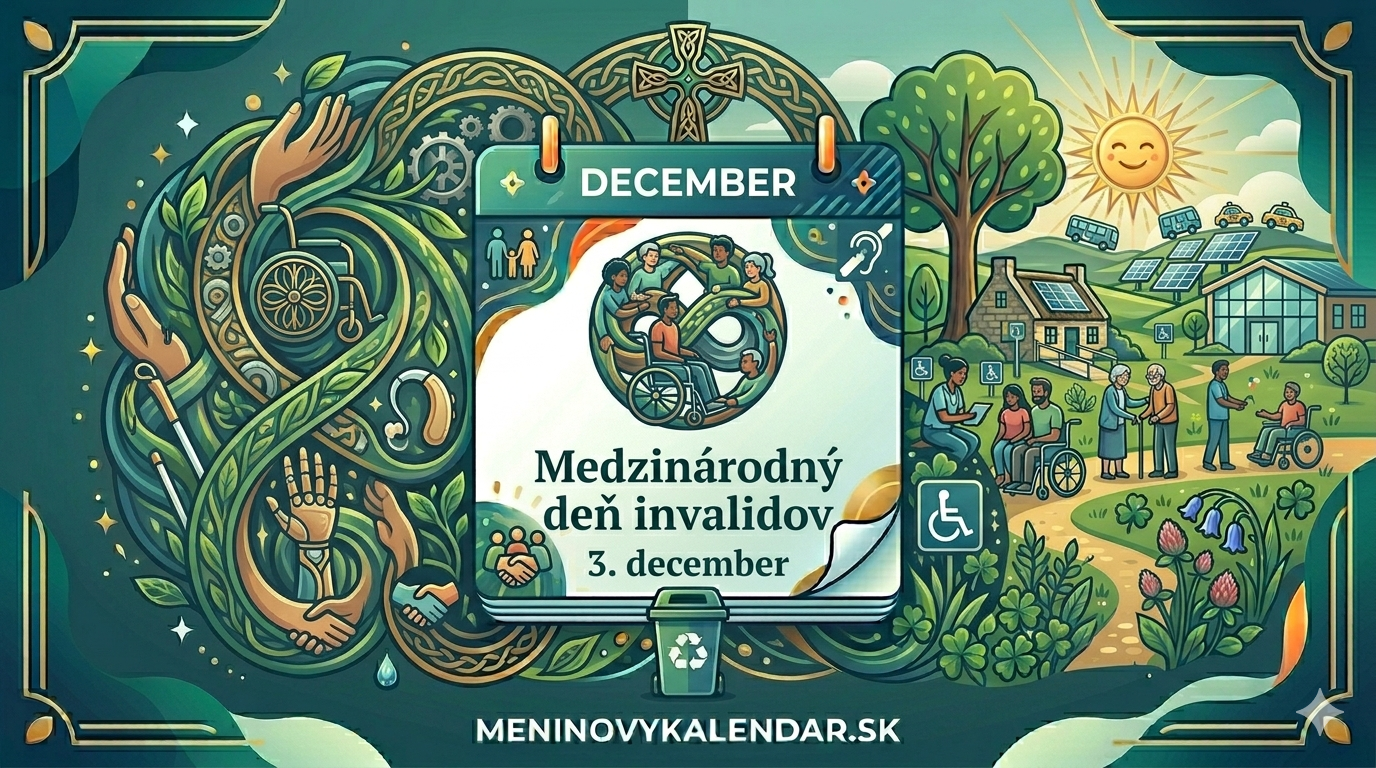 Medzinárodný deň osôb so zdravotným postihnutím: Svet bez bariér začína v našich mysliach ♿🌍✨ (3. december)