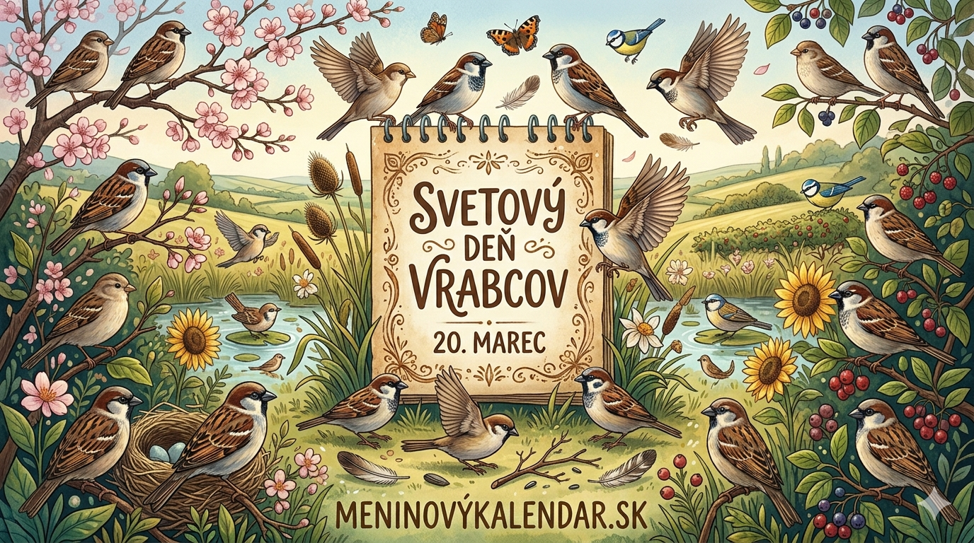 Svetový deň vrabcov: Zachráňme čvirikanie našich miest a dedín 🐦🏘️✨ (20. marec)