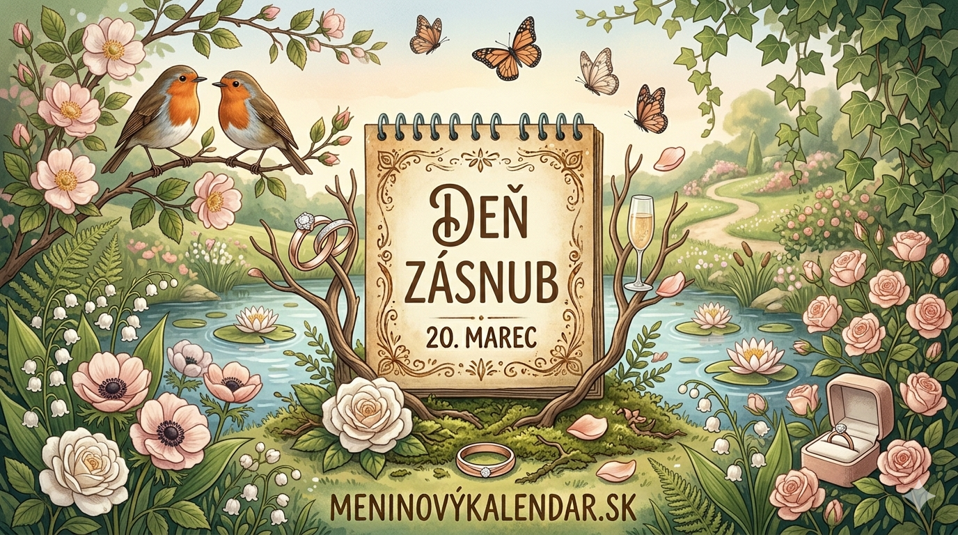Deň zásnub: Oslava prísľubu večnej lásky a začiatok spoločnej cesty 💍❤️✨ (20. marec)