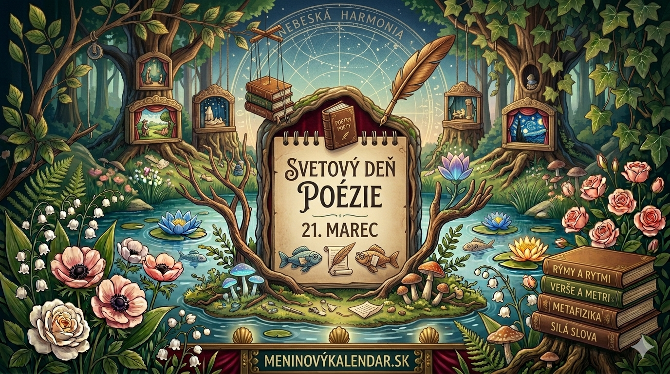 Svetový deň poézie: Keď slová tancujú na papieri a liečia dušu ✍️✨📖 (21. marec)