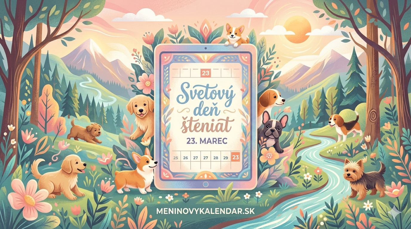 Svetový deň šteniat: Oslava bezhraničnej lásky a cesta k zodpovednosti 🐾🐶❤️ (23. marec)