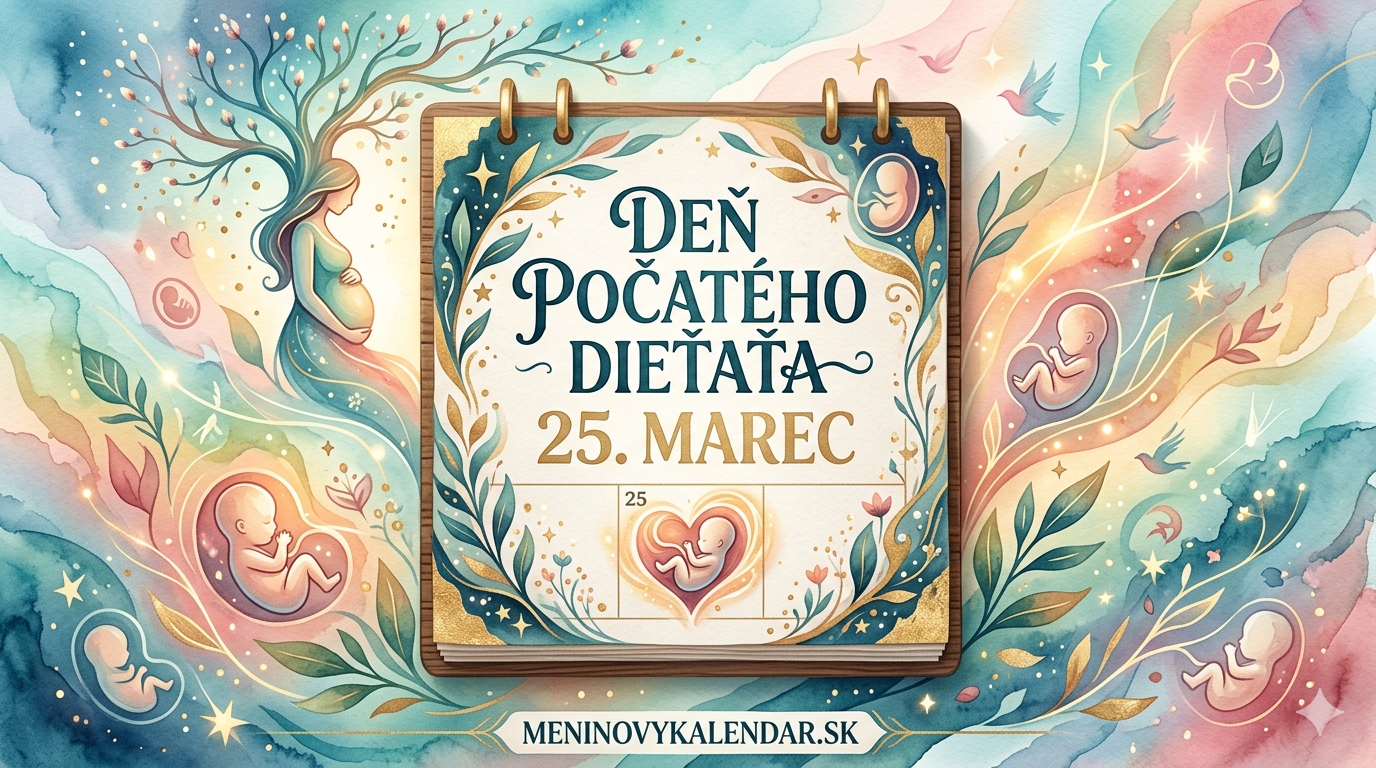 Deň počatého dieťaťa: Oslava neviditeľného zázraku a úcta k životu 🤍👶✨ (25. marec)