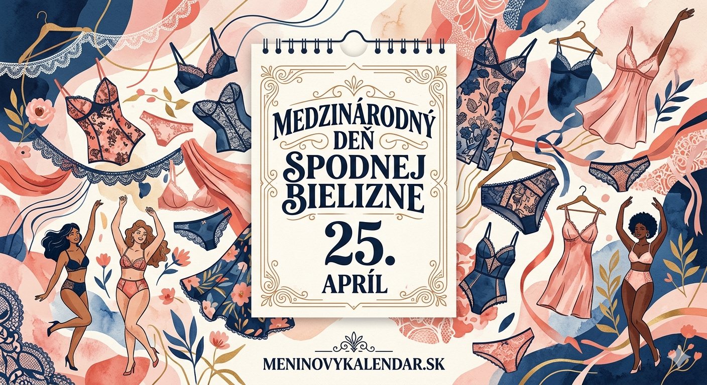 Medzinárodný deň spodnej bielizne: Oslava komfortu, štýlu a sebavedomia 👙🩲✨ (25. apríl)