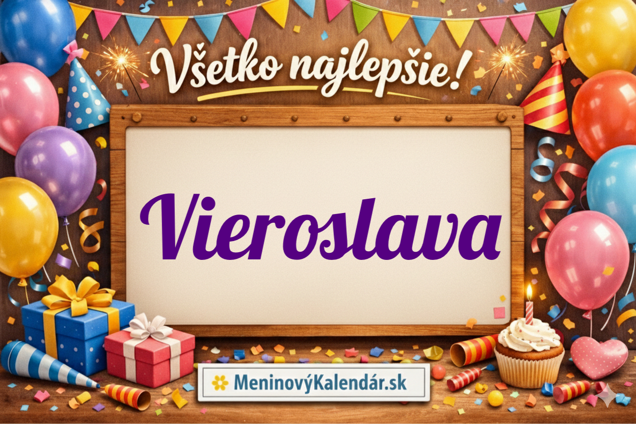 Všetko najlepšie, Vieroslava! 🌸 Najväčší sprievodca meninami 30. marca: 65 prianí, význam mena a tipy na darčeky