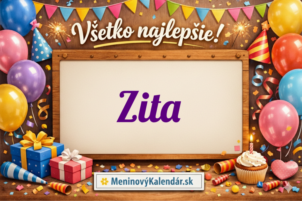 Všetko najlepšie, Zita! 🌹 Najväčší sprievodca meninami 2. apríla: 65 originálnych prianí, hlboký význam mena a tipy na darčeky