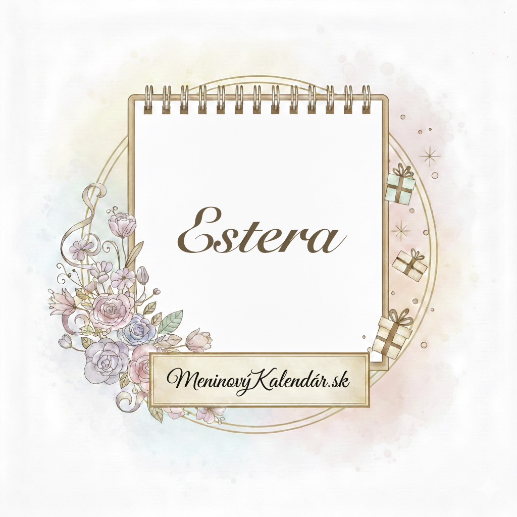 Kedy má meniny Estera? 🌟