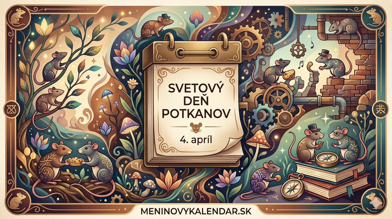 Svetový deň potkanov: Oslava inteligencie, lojality a nečakaného šarmu 🐀💎🏠 (4. apríl)