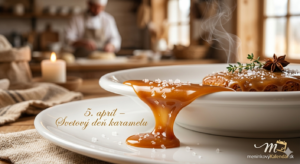 <img src="svetovy-den-karamelu.jpg" 
     alt="Estetický detail tekutého zlatého karamelu stekajúceho po hrane bieleho taniera, posypaného kryštálikmi morskej soli s pariacim sa koláčom v pozadí a nápisom 5. apríl – Svetový deň karamelu, logo meninovýKalendár.sk" 
     title="5. apríl – Svetový deň karamelu">
