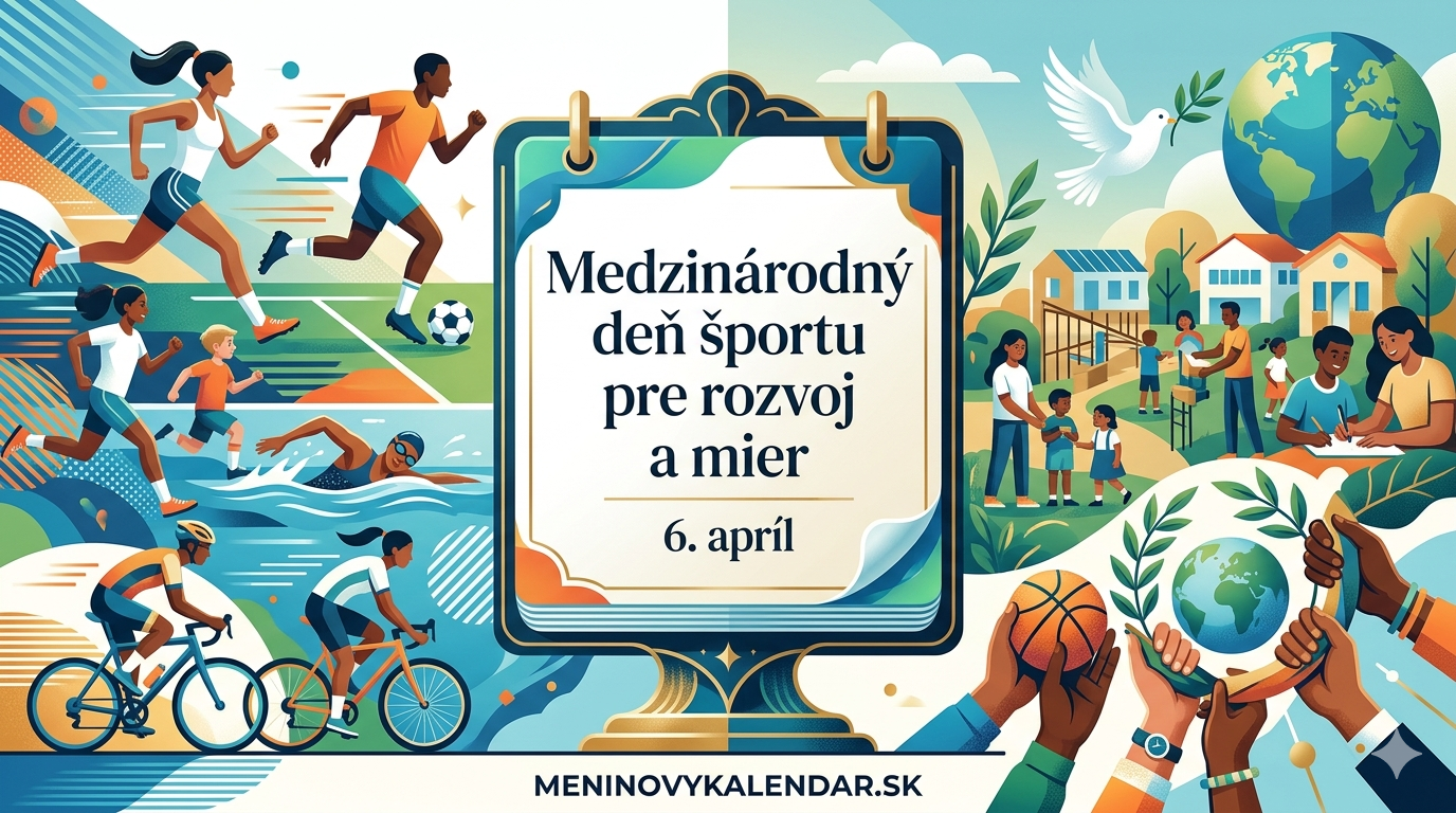 Medzinárodný deň športu pre rozvoj a mier: Keď ihrisko mení svet 🏅🕊️🌍 (6. apríl)