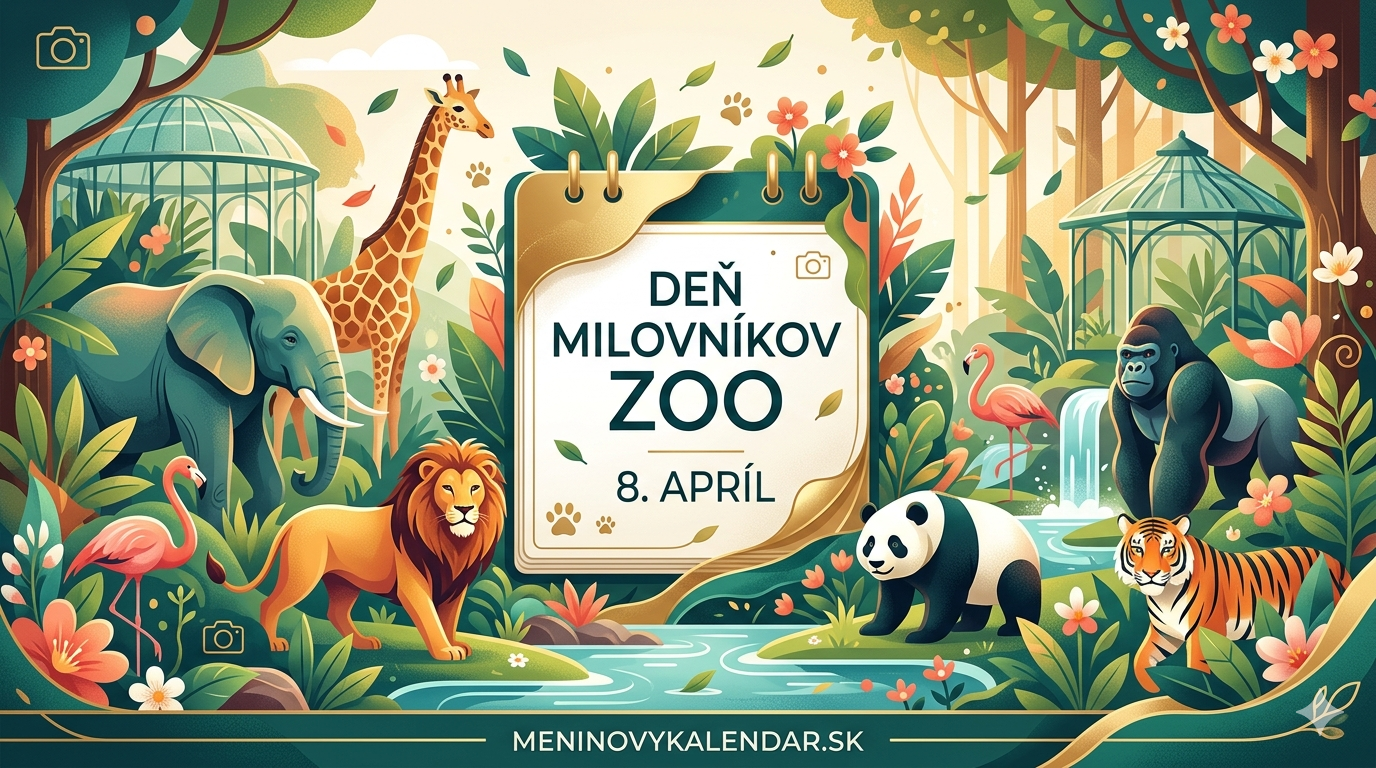 Deň milovníkov ZOO: Oslava miest, kde sa zachraňuje divočina 🦒🦁🐘 (8. apríl)